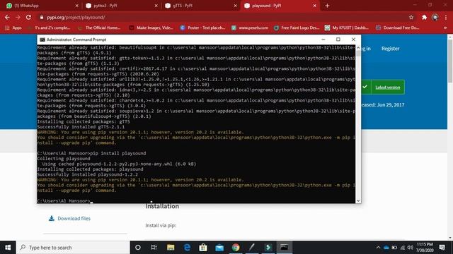 Text to Speech conversion in python (pyttsx3 and gTTS Api's) смотреть онлайн