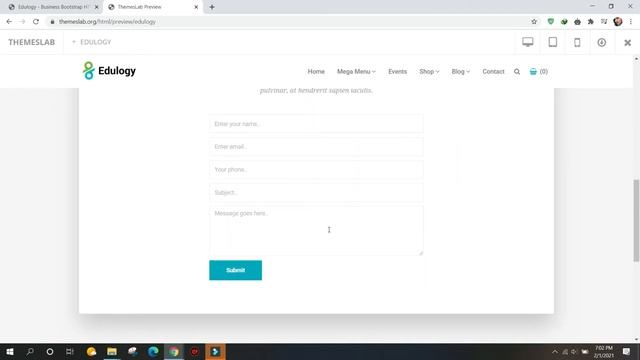 Edulogy : Business Bootstrap HTML Template смотреть онлайн