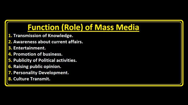 What is Mass Media || Types of Mass Media || Functions of Mass Media || Urdu / Hindi смотреть онлайн