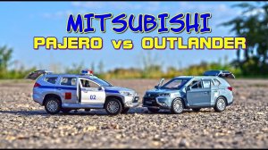Распаковка МАШИНОК. Купил новые модели машин Mitsubishi / Мицубиси Outlander и Pajero Sport.