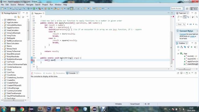JAVA EXERCISES How to pass array as a function parameter смотреть онлайн