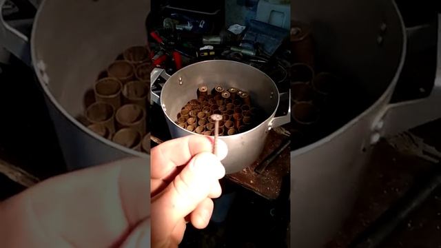 Переделка латунных гильз под жевело смотреть онлайн
