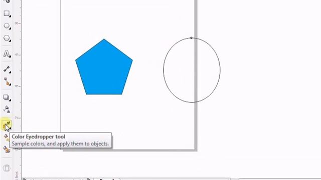 CorelDraw x8 | Color Eyedropper and Attributes Eyedropper Tutorials In Urdu/Hindi смотреть онлайн