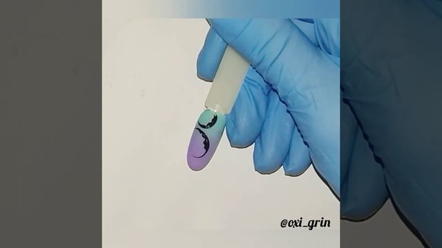 Вензеля гель-лак Омбре на ногтях Экспресс дизайн Маникюр для начинающих смотреть онлайн