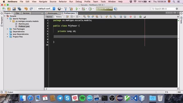 Ejemplo Java + JDBC – 1. Crear modelos смотреть онлайн