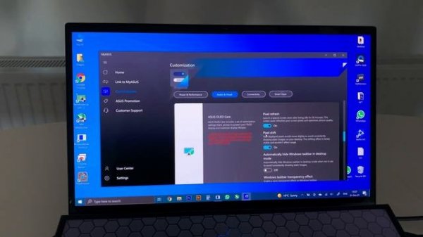 Asus ZenBook Pro Duo Screen Saver - how to disable / turn off, burn-in