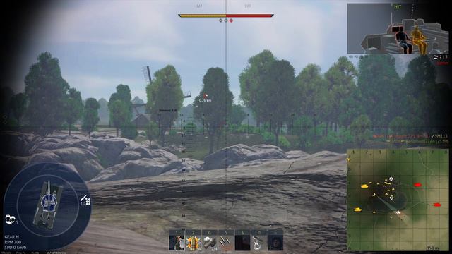 AMX-50 (TO90/930) - мощный (часть 2). Геймплей WarThunder. смотреть онлайн