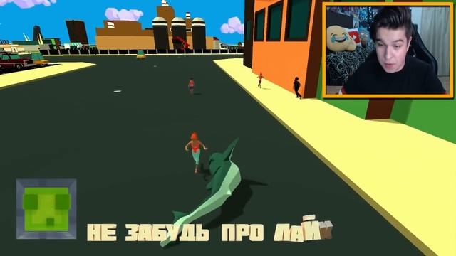 НА МЕНЯ НАПАЛА НАСТОЯЩАЯ АКУЛА?! (Shark Simulator) смотреть онлайн
