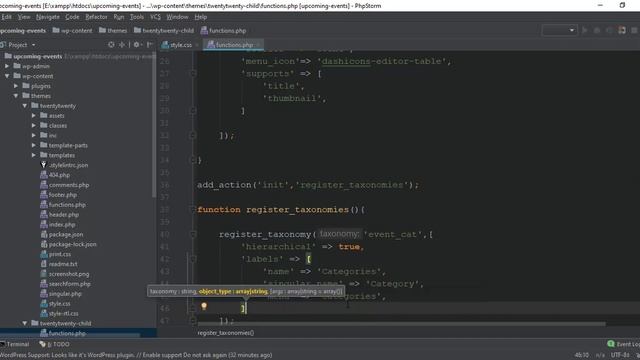 How to create and display upcoming events in WordPress Part #3 (Hindi/Urdu) смотреть онлайн