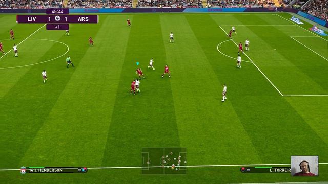 PES 2021 | LIVERPOOL vs ARSENAL | Gameplay PC смотреть онлайн