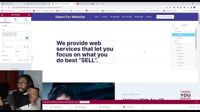 HOW TO MAKE A LANDING PAGE WITH ELEMENTOR WORDPRESS WEB DESIGN - PART 1 смотреть онлайн