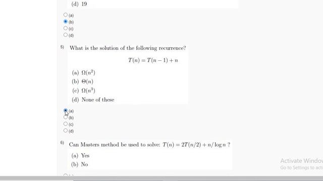 Introduction to algorithms and analysis | NPTEL Course | Week2 Quiz Solution | SEP 2020 смотреть онлайн