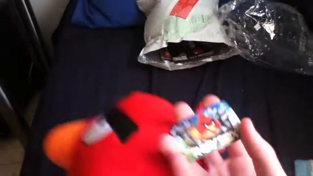 Cute Angry Birds Figure Plush Toy - Red Bird Review Dealextreme2 смотреть онлайн