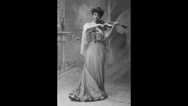 Maud Powell (violin) - Gavotte ('Mignon' - Thomas, arr. Sarasate) (1914)