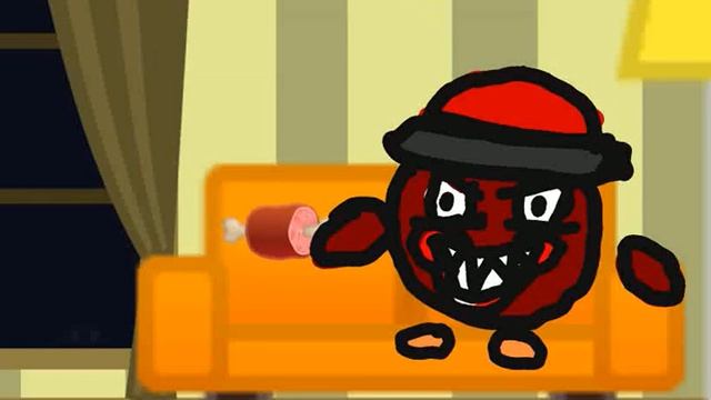 MEAT CHICKEN EATS MEAT (Draw Cartoons 2 × Chicken Gun Rooster Rudy)