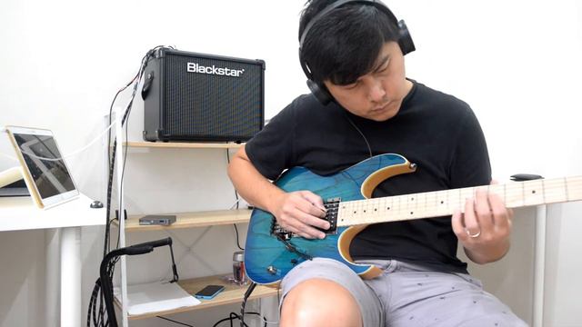 Ibanez RG370 ahmz Improv 2 in A min смотреть онлайн