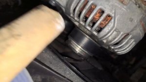 Passat 1.9 tdi замена ремня не снимая бампер.