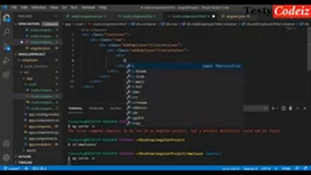 Angular tutorial For Beginners- Learn Angular With Projects , Angular Projects Crash Course смотреть онлайн