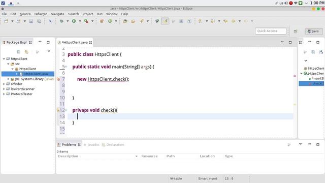 91 JAVA Networking https client смотреть онлайн