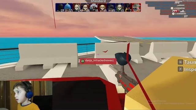 СТРЕЛЯЛКА Роблокс АРСЕНАЛ | Командный шутер Roblox | Марк ИГРАЕТ В ARSENAL смотреть онлайн