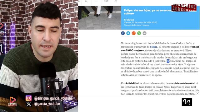 PILLAN AL REY FELIPE CON RICA HEREDERA, HACIENDO VIDA SEPARADA DE LA REINA LETIZIA смотреть онлайн