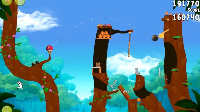 Angry Birds: Rio 2. Timber Tumble (level 12) 3 stars. Прохождение от SAFa смотреть онлайн