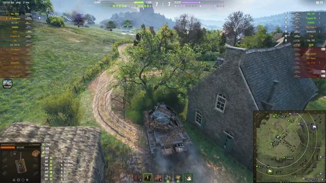 Super Conqueror: 6.56 sec BAM BAM - World of Tanks смотреть онлайн