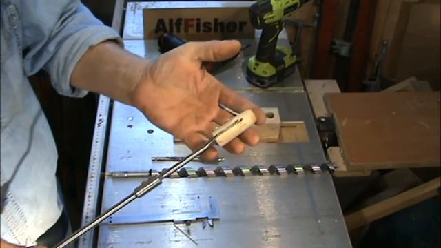 Столярка. Приспособления. Рассверливание отверстия перкой смотреть онлайн