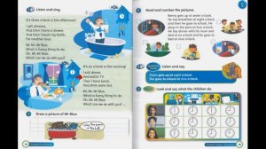 Super Minds Student Book 2 - Unit 1 Page 12-13 My Day Audio Part 2 | Cambridge | KSSR