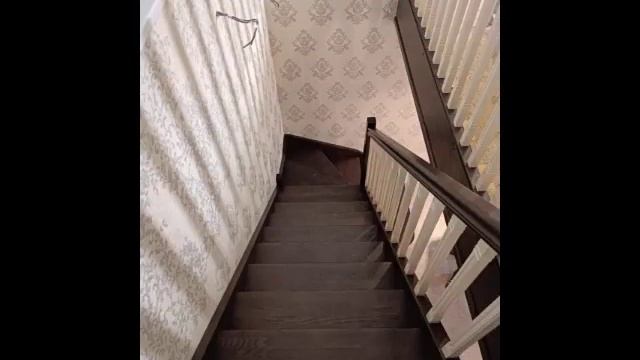 Деревянная лестница из ясеня с производства в Ваш дом ?