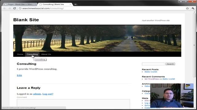 WordPress Walthrough: Pages & Links смотреть онлайн