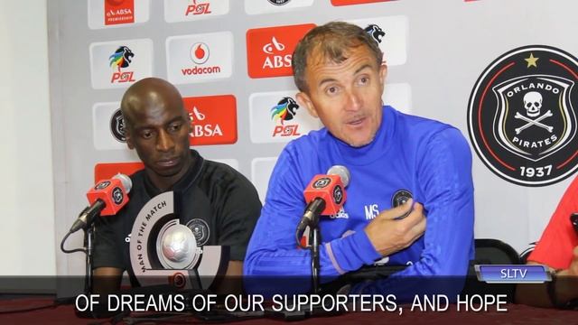 Sredojević compares the Orlando Pirates job to that of being a neurosurgeon. смотреть онлайн