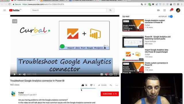 Задание фильтров во встроенном в Power BI коннекторе к Google Analytics (в т.ч. для обхода sampling смотреть онлайн