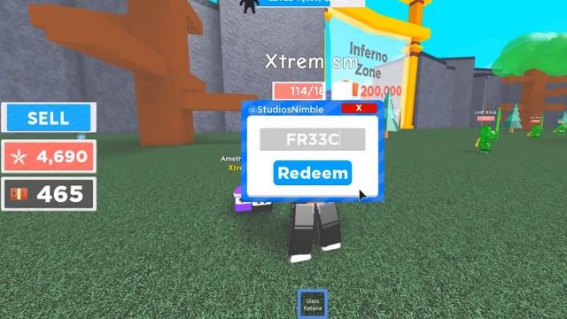RELEASE CODES IN ROBLOX NINJA MASTERS смотреть онлайн