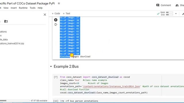 COCO Dataset Download for any Class Name and any a Count Images смотреть онлайн