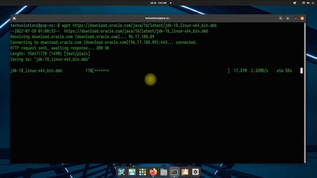 How to Install Java 18 on Pop!_OS 22.04 | Install Java 18 SDK on Pop!_OS 22.04 смотреть онлайн