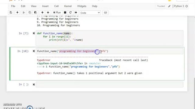 Function | return and print statement | Parameters and arguments | Python | Programming for beginne смотреть онлайн