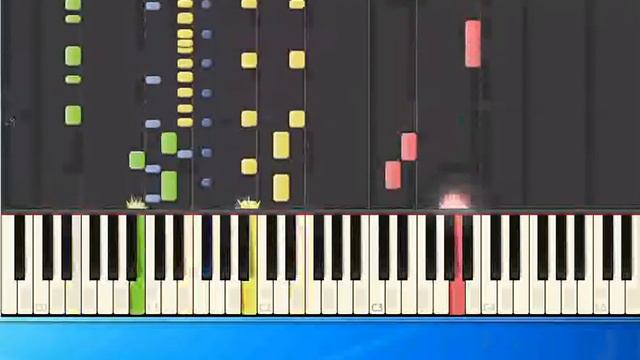 Led Zeppelin - Whole lotta Love (pr) [Piano Tutorial Synthesia] смотреть онлайн