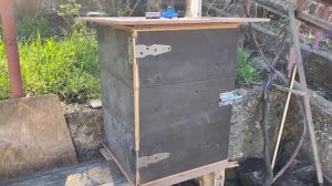 Коптилка за 400 рублей с лабиринтным дымогенератором