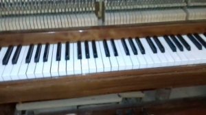 разборка,чистка пианино ч1