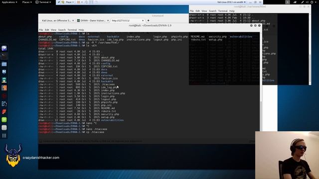 Installing And Configuring DVWA (Damn Vulnerable Web Application)