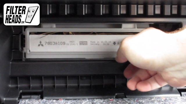 How to Replace Cabin Air Filter 2019 Mitsubishi Outlander смотреть онлайн