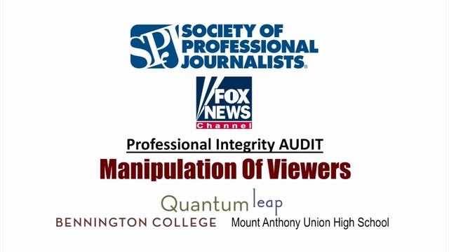 Vermont High Schoolers Just Destroy Fox News About The Ethics Of Journalism смотреть онлайн