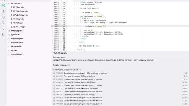 Creating a Web Service from an RPG program смотреть онлайн