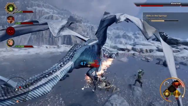Dragon Age Inquisition Hivernal Boss Fight смотреть онлайн