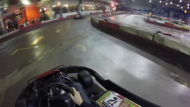 GoKarts @GPK Qualifying & 14 Lap Race GoPro Helmet Cam | SLAPTrain смотреть онлайн