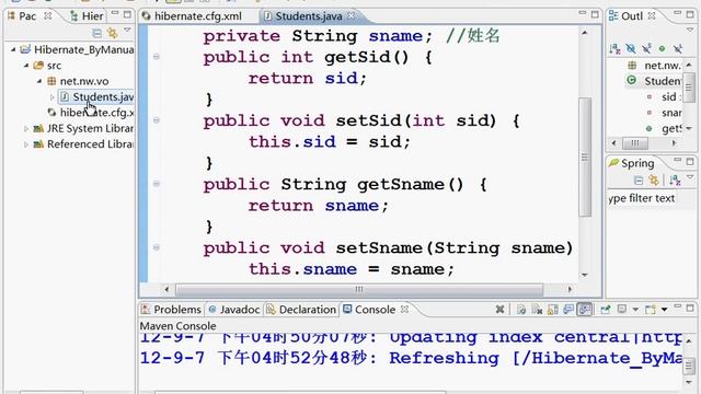 数据库基础知识和手工编写第一个Hibernate例子 смотреть онлайн