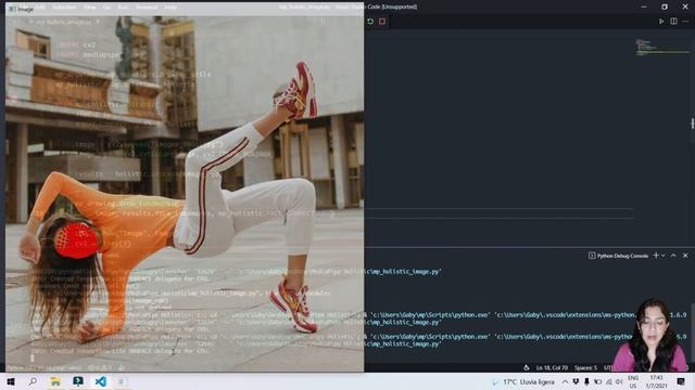 Detecta 543 puntos del cuerpo con ?? MEDIAPIPE HOLISTIC ?✋ | Python - MediaPipe - OpenCV смотреть онлайн