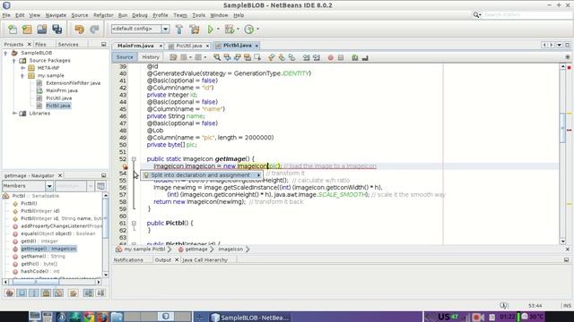 NetBeans Demo : How to insert Image in to Database смотреть онлайн