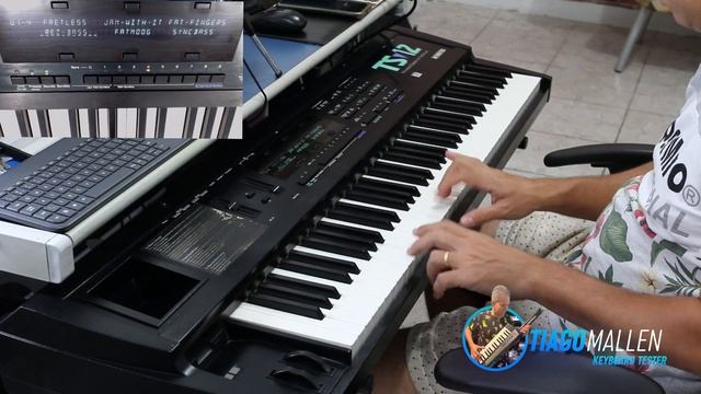 ENSONIQ TS12/TS10 SERIES -  (FACTORY SOUNDS FULL) ANO: 1993  DEMONSTRAÇÃO POR TIAGO MALLEN #ensoniq